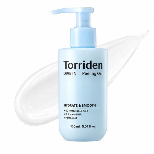 Torriden DIVE IN Hyaluronic Acid — Gel Esfoliante Facial 150 ml