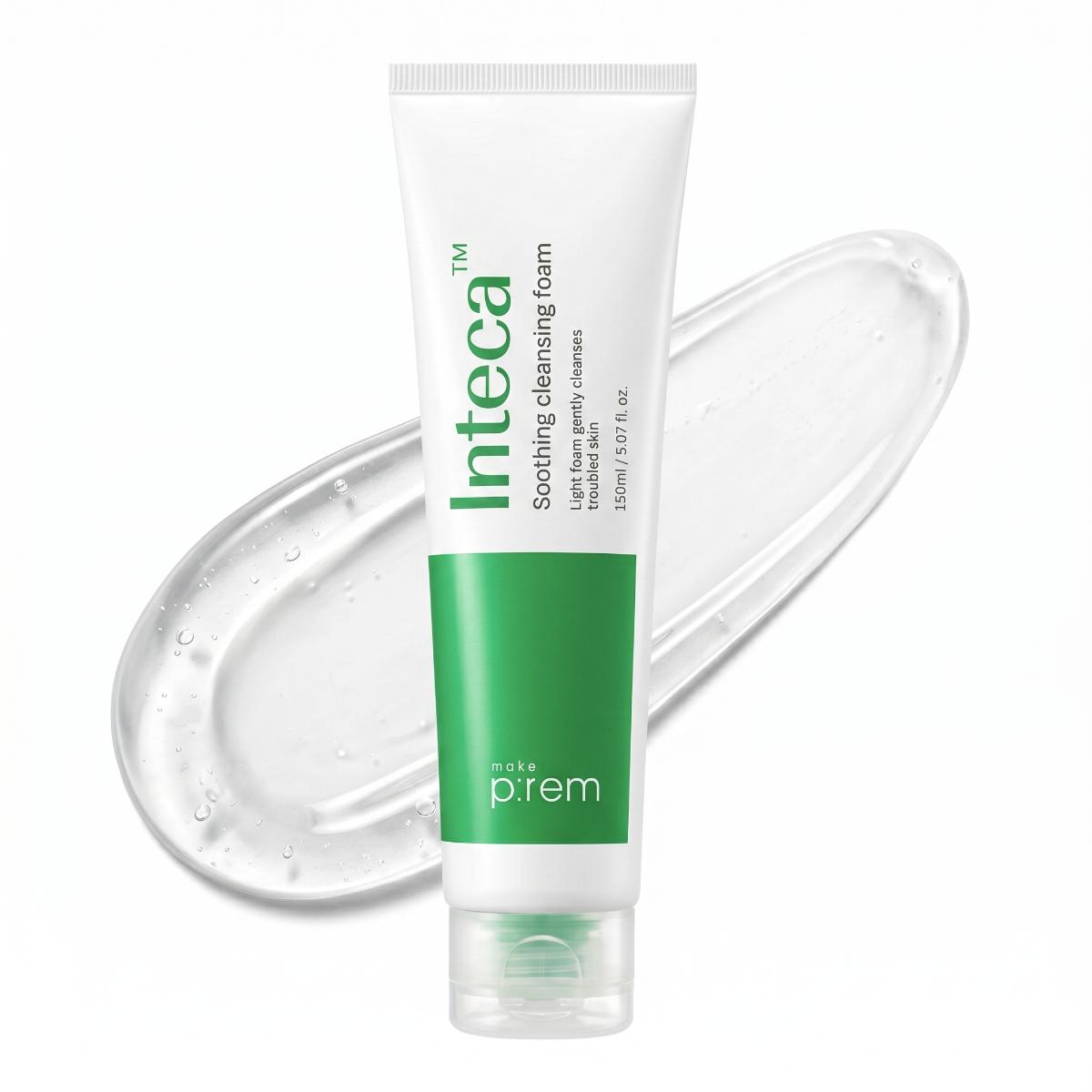 make p:rem Inteca — Espuma de Limpeza Calmante 150 ml