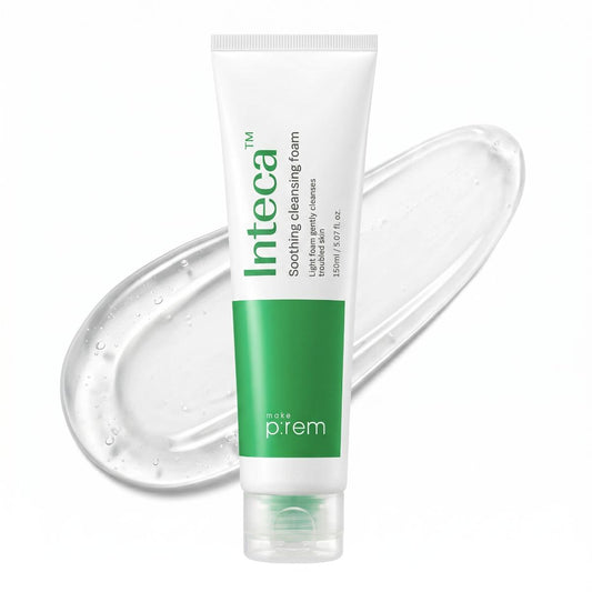 make p:rem Inteca — Espuma de Limpeza Calmante 150 ml
