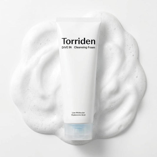 Torriden DIVE IN Hyaluronic Acid — Espuma de Limpeza Facial 150 ml