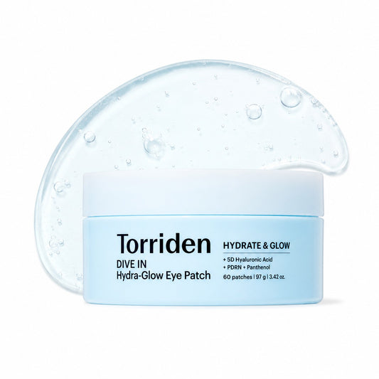 Torriden DIVE IN Hydra-Glow — Adesivos para Área dos Olhos, 60 unidades
