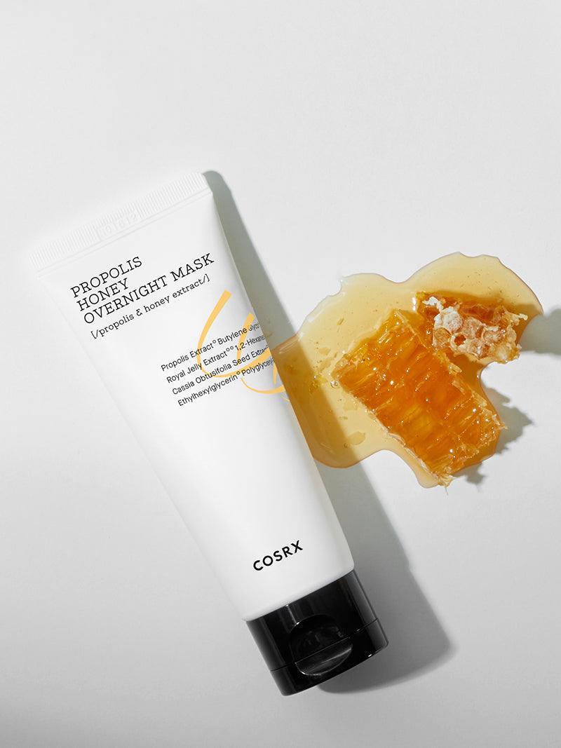 COSRX Full Fit Propolis Honey Overnight Mask — Máscara facial 60 ml — foto oficial da marca