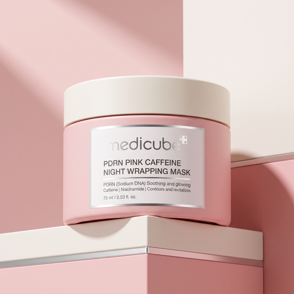 Medicube PDRN Pink Caffeine — Máscara facial noturna