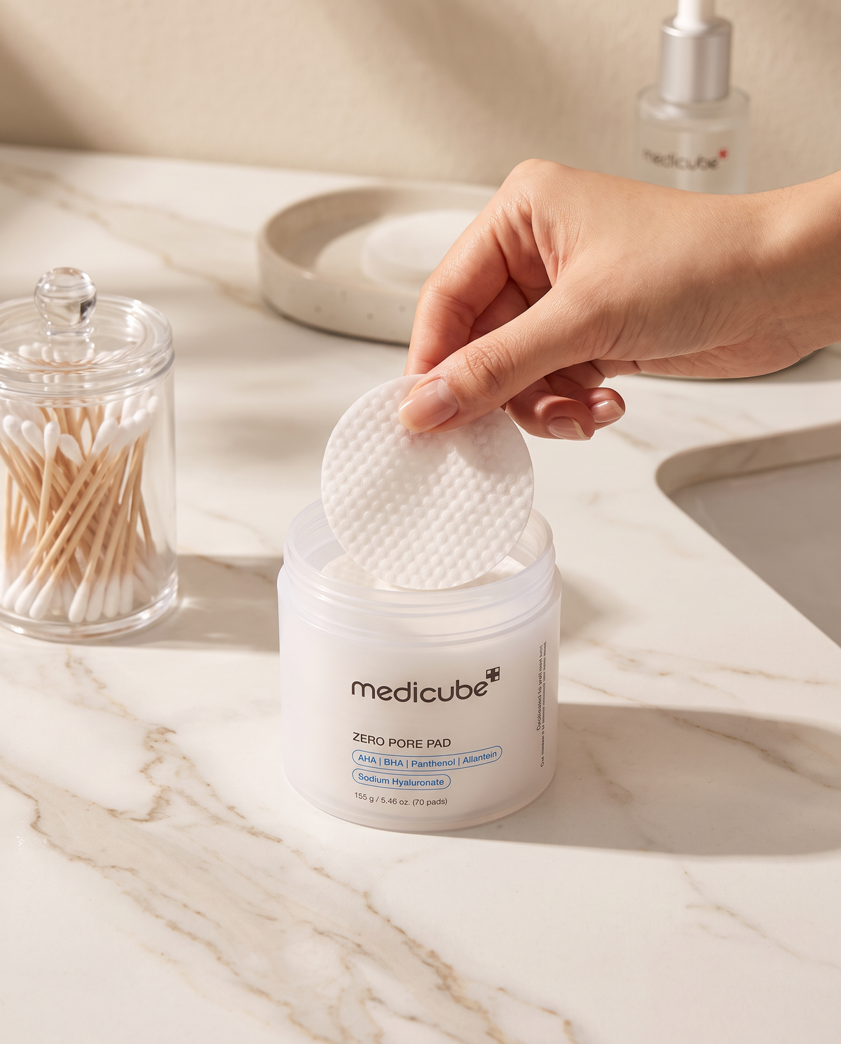 Medicube Zero Pore — Discos embebidos