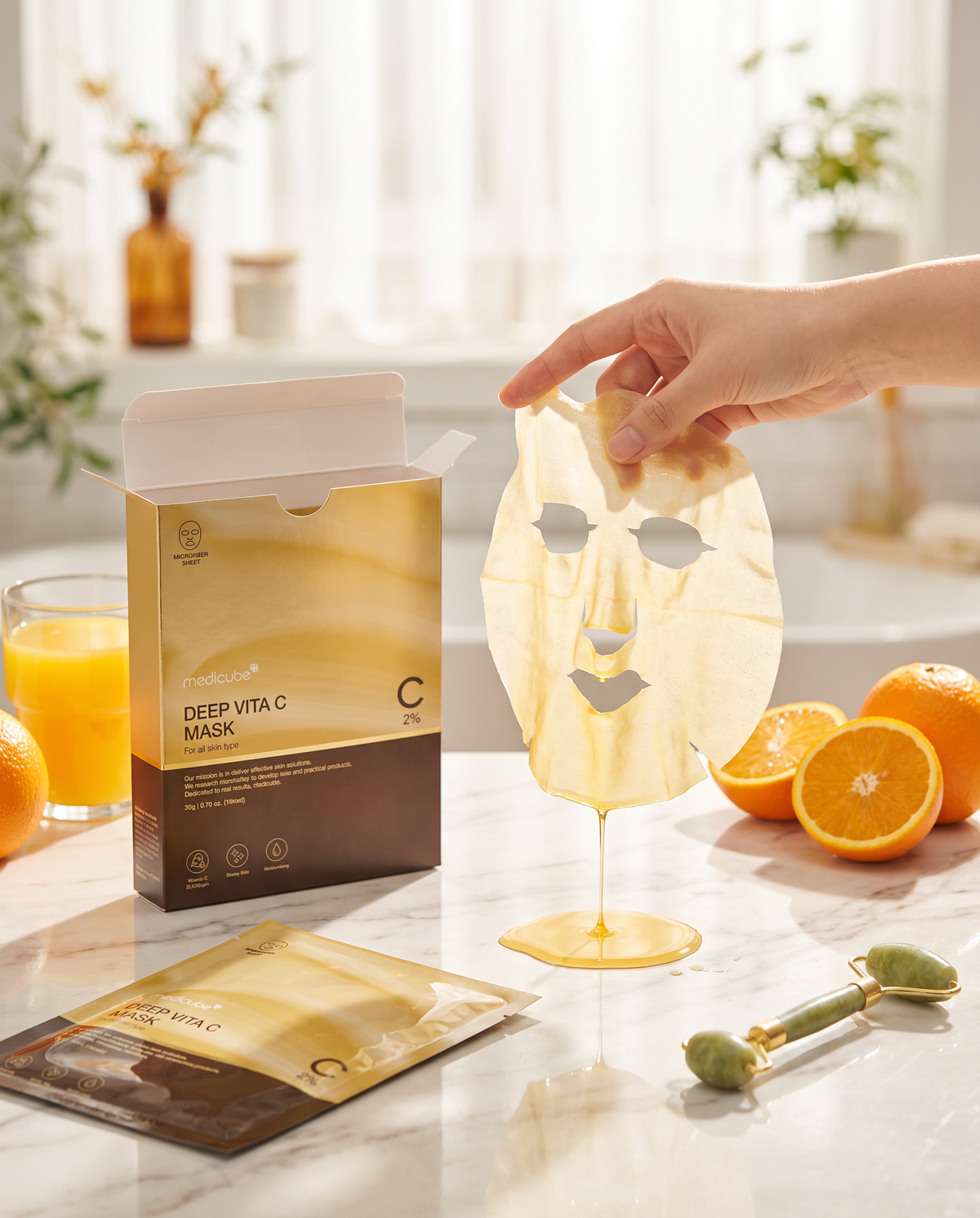 Medicube Deep Vita C — Máscara facial