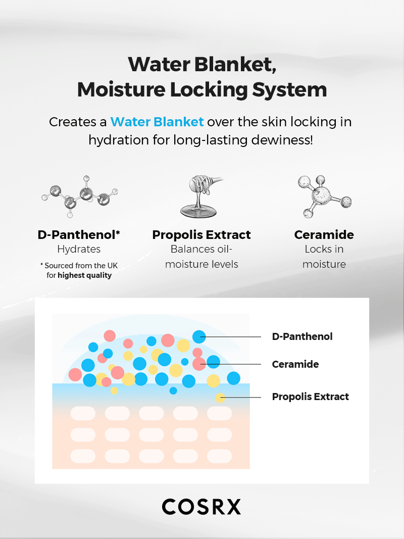 COSRX Hydrium Moisture Power Enriched Cream — Creme Facial 50 ml — foto oficial da marca