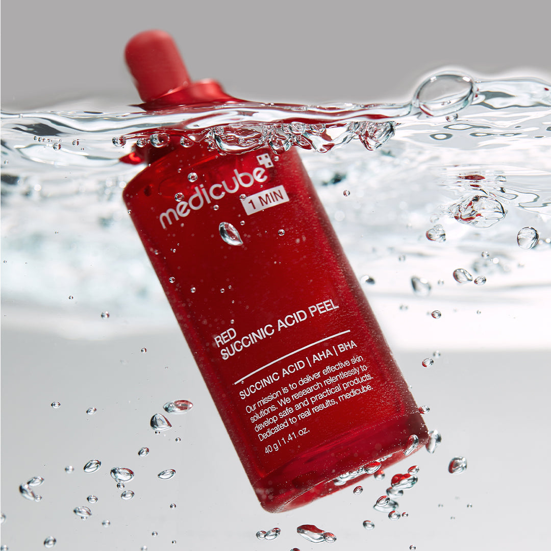 Medicube Red Succinic Acid — Sérum Facial 30 ml — foto oficial da marca