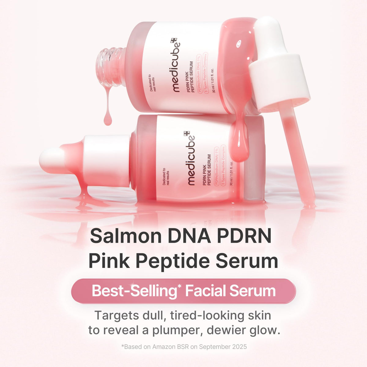 Medicube PDRN Pink Peptide — Sérum facial — foto oficial da marca
