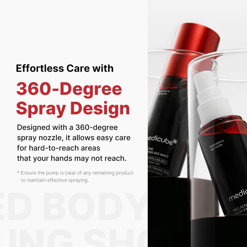 Medicube Red Body Peeling Shot — Esfoliante corporal