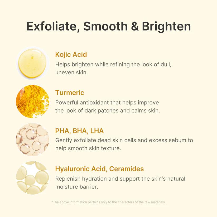 Medicube Kojic Acid Turmeric Peel Shot — 80 ml