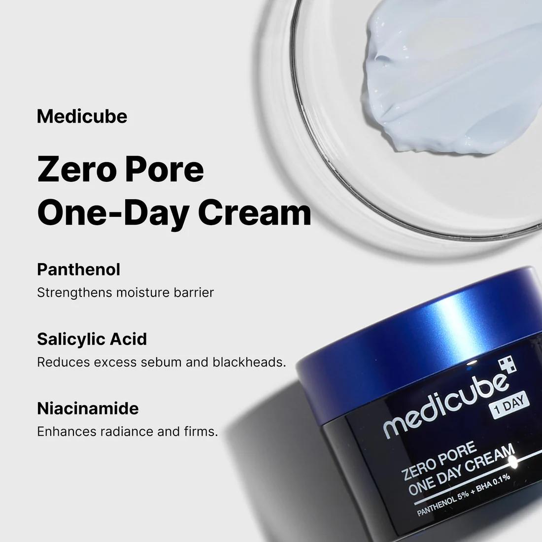 Medicube Zero Pore One Day — Creme Facial 50 ml