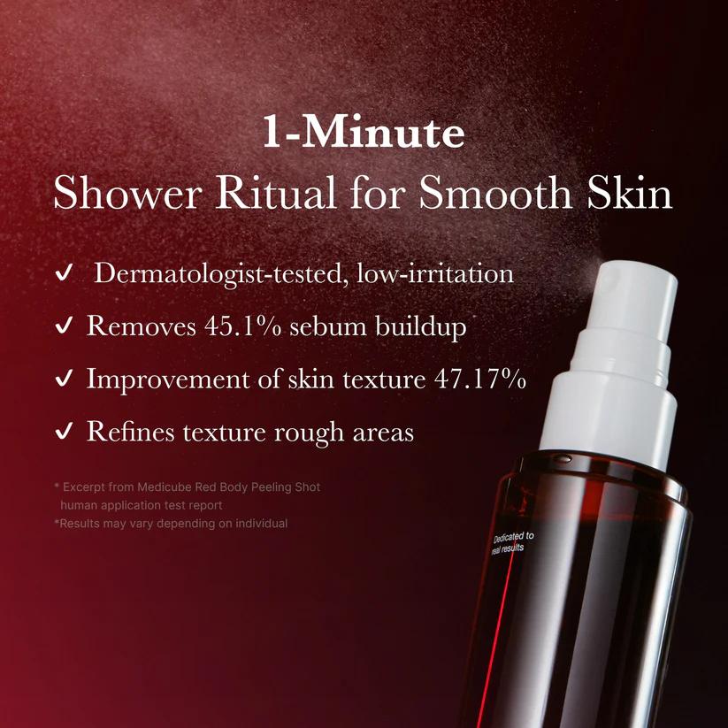 Medicube Red Body Peeling Shot — Esfoliante corporal
