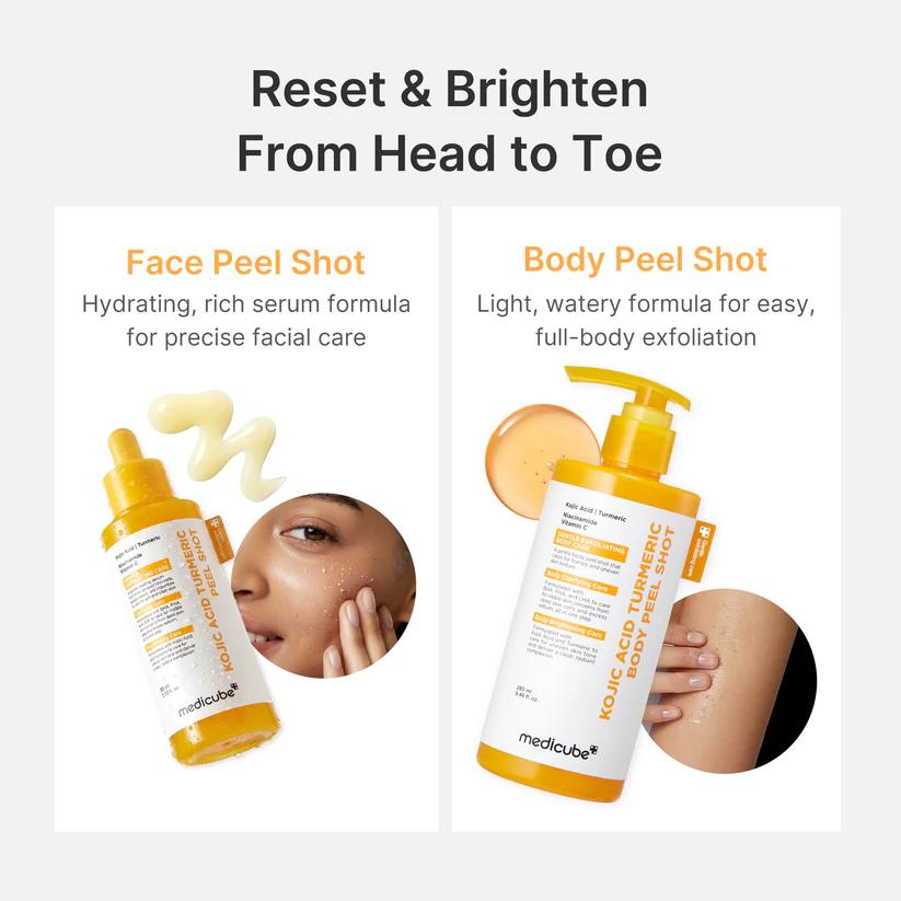 Medicube Kojic Acid Turmeric Peel Shot — 80 ml