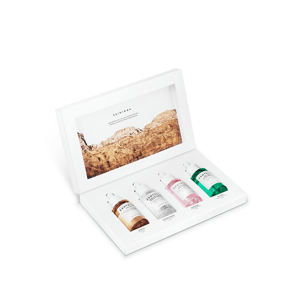 SKIN1004 Madagascar Centella Ampoule Kit — 4 Ampolas de 30 ml — foto oficial da marca