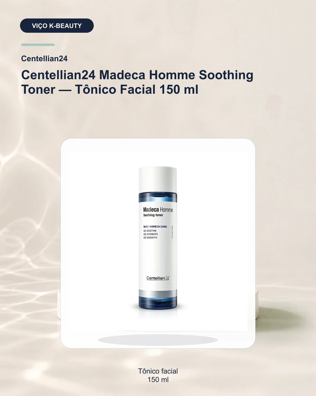 Centellian24 Madeca Homme Soothing Toner — Tônico Facial 150 ml