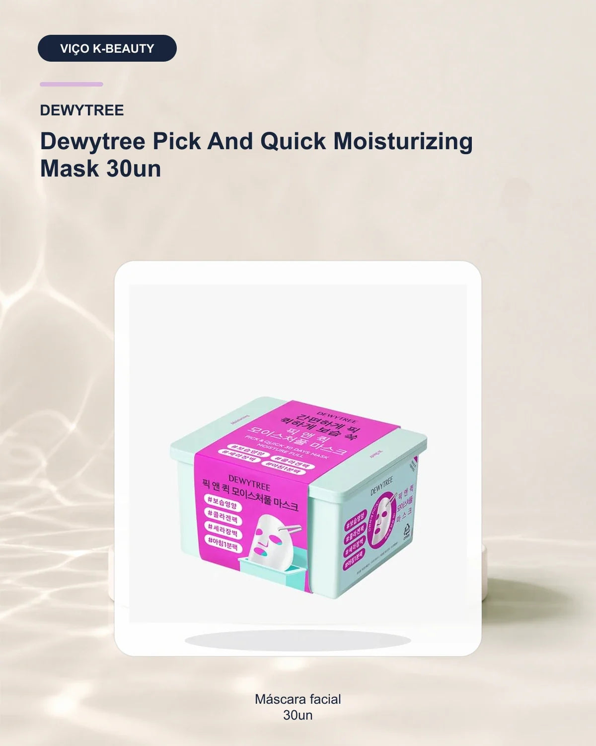 Dewytree Pick And Quick Moisturizing Mask 30un