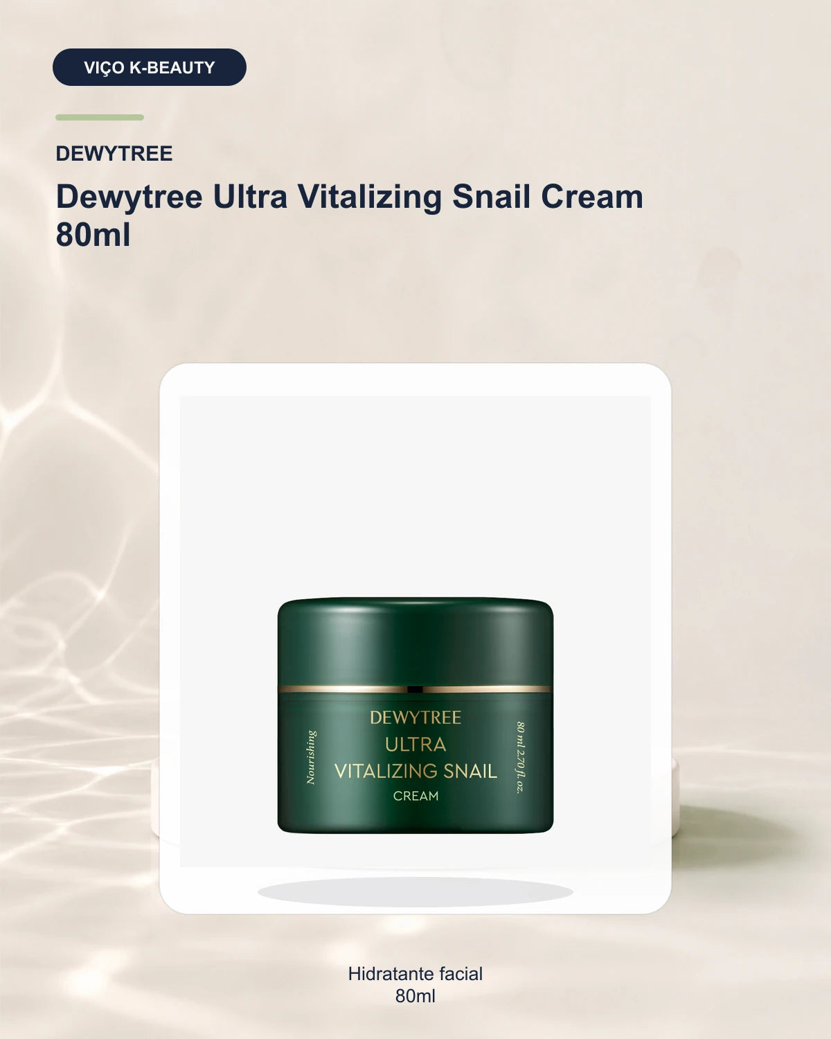 Dewytree Ultra Vitalizing Snail Cream 80ml