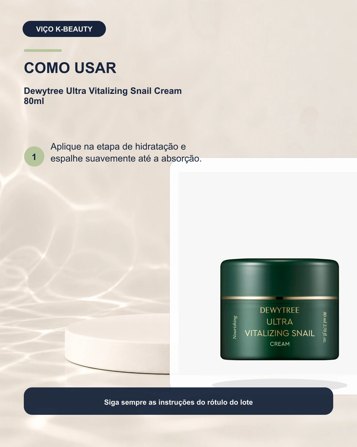 Dewytree Ultra Vitalizing Snail Cream 80ml