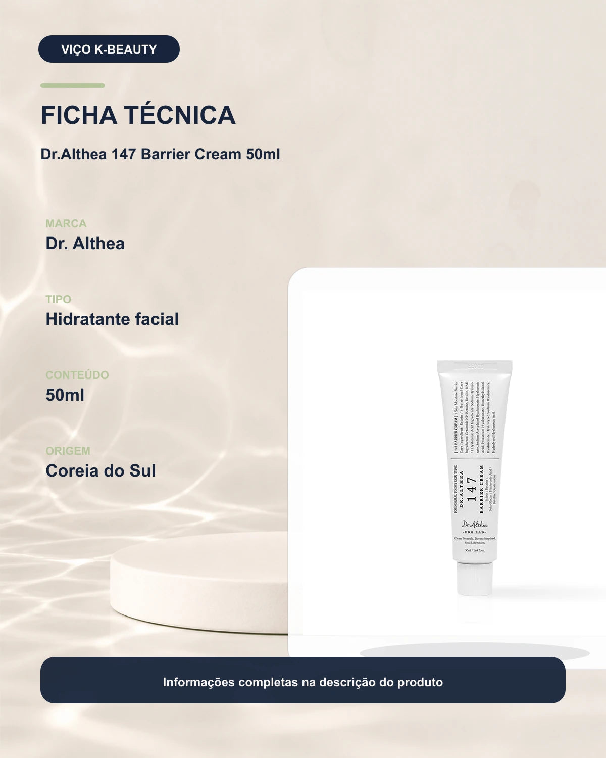 Dr.Althea 147 Barrier Cream 50ml