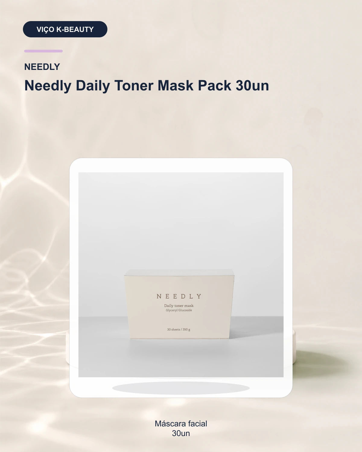 Needly Daily Toner Mask Pack 30un
