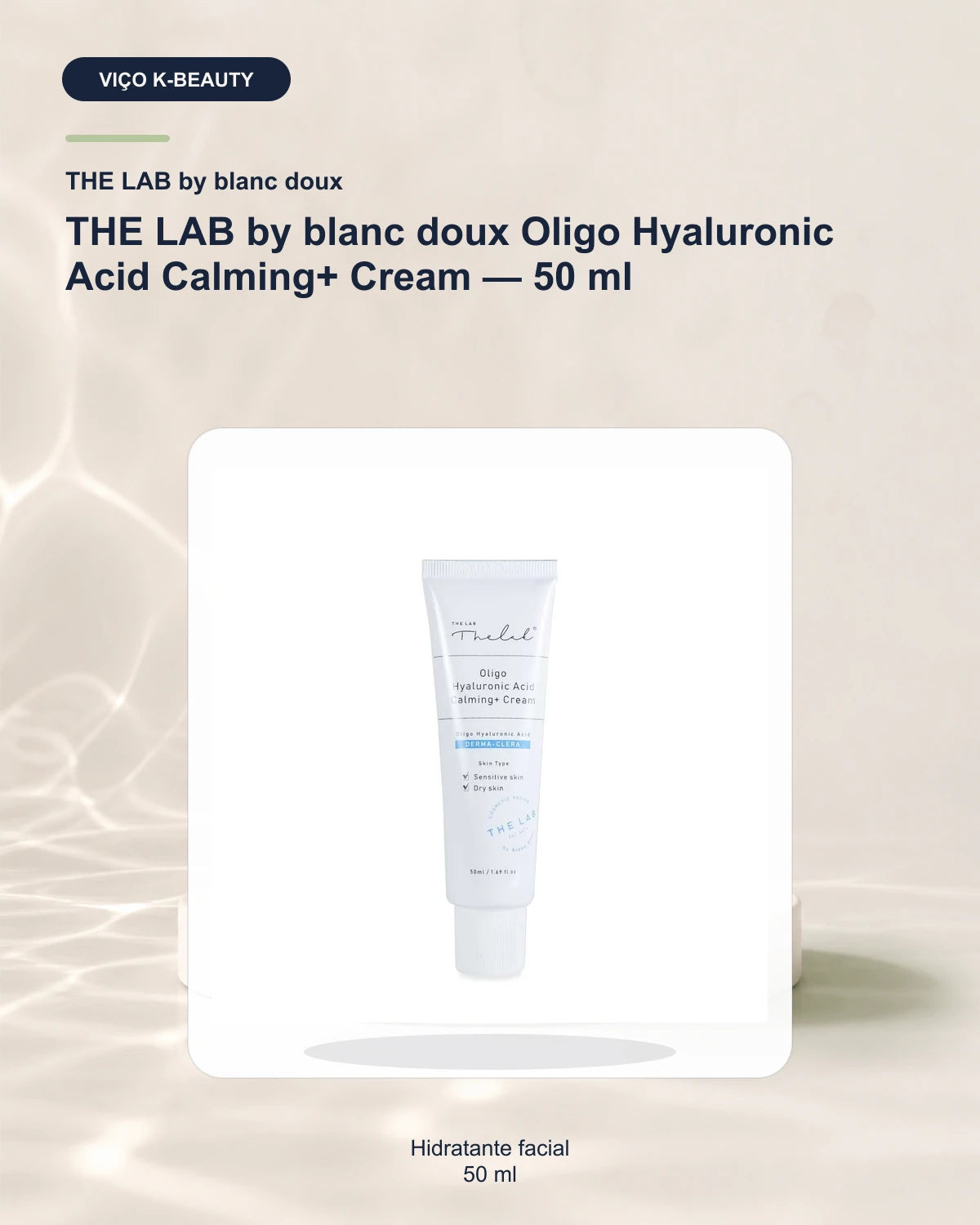 THE LAB by blanc doux Oligo Hyaluronic Acid Calming+ Cream — 50 ml